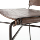 Four Hands Wharton Counter Stool - Distressed Brown