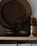 Palecek Andorra Bowl Natural Rattan