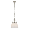 Prestwick Pendant by Chapman & Myers Visual Comfort Polished NIckel