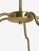Lulu and Georgia Kukka Chandelier by Sarah Sherman Samuel - Brass