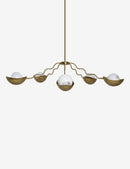 Lulu and Georgia Kukka Chandelier by Sarah Sherman Samuel - Brass