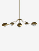 Lulu and Georgia Kukka Chandelier by Sarah Sherman Samuel - Brass