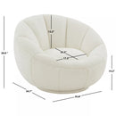Safavieh Evarose Boucle Swivel Chair