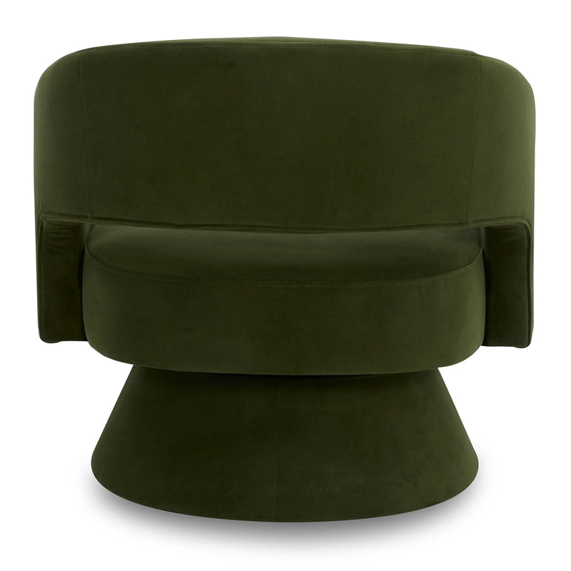 CHITA Swivel Fabric Accent Chair