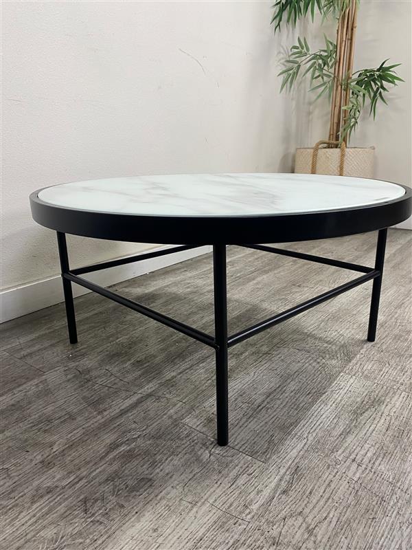 Marble Themed Modern Coffee Table