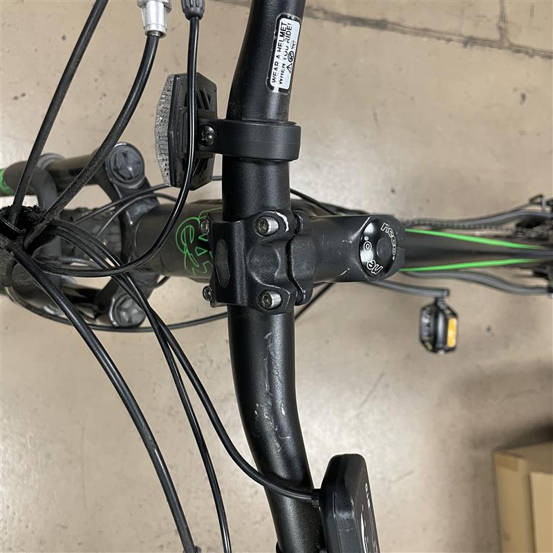 29" Hyper Carbon Fiber Mountain Bike, Black/Green