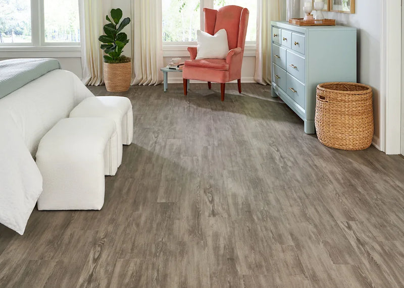 CoreLuxe Sandston Oak Waterproof 5mm w/pad Flooring-19.07 SQ FT (per box)