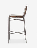 Four Hands Wharton Bar Stool - Distressed Brown