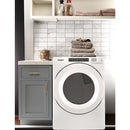 Whirlpool 7.4 cu.ft Front Load Long Vent Electric Dryer with Intuitive Controls - White