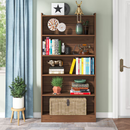 Tribesigns Bookshelf Brown