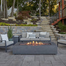 Aegean 70" Rectangle Propane or Natural Gas Fire Pit Table