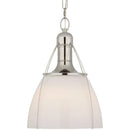 Prestwick Pendant by Chapman & Myers Visual Comfort Polished NIckel