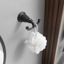 BWE 4 -Piece Abyssal Hush Matte Black Decorative Bathroom Hardware Set Towel Bar, Toilet Paper Holder, Towel Ring ,Robe Hook Included