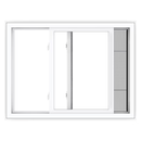 Pella 250 Series Sliding Window 34" x 22" - White