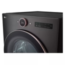 LG 7.4 cu. ft. Smart Front Load Electric Dryer black