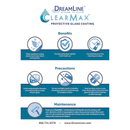 DreamLine Enigma Air Brushed Stainless Steel 56-in to 60-in W x 76.0-in H Frameless Clear Glass Sliding Shower door
