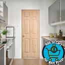 RELIABILT 30-in x 80-in 6-panel Solid core Unfinished Pine Interior Slab Door