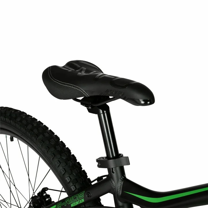 29" Hyper Bicycles 36V Class 2 Electric Mountain Bike for Adults, 350W E-Bike Motor, Black