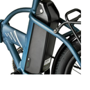 Concord 20" Urbanfold Electric Folding Bike, 36V, Class 2, Blue, Fits Riders 4'11" - 6'2"