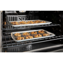 GE® 30" Smart Built-In Self-Clean Convection Double Wall Oven with No Preheat Air Fry