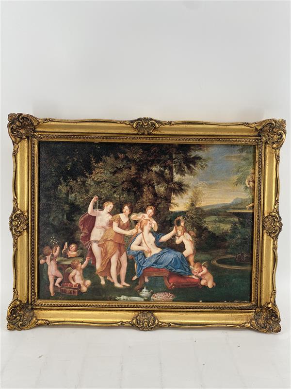 "Mythical Muses" - Classical Mythology Oil Painting