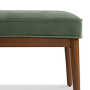 Better Homes & Gardens Colton 44" Upholstered Accent Bench, Olive
