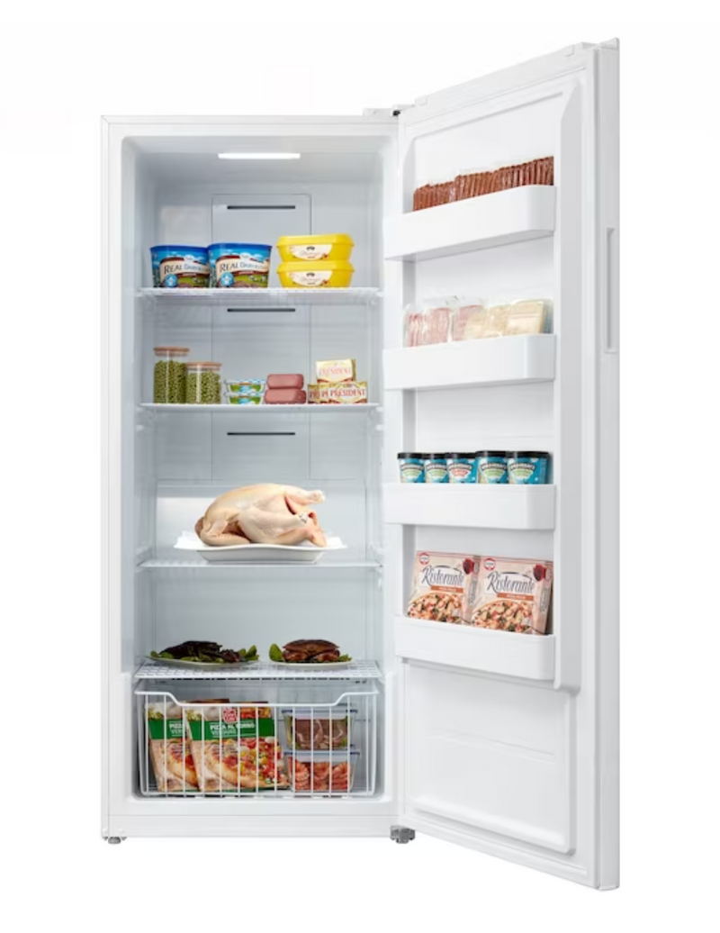 Midea Garage Ready 21-cu ft Frost-free Convertible Upright Freezer/Refrigerator (White)