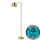 Origin 21 60.125-in Matte Brass Downbridge Floor Lamp with Metal Shade