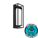 Origin 21 Westerville 13.58-in H Matte Black Hardwired Integrated LED Outdoor Wall Light