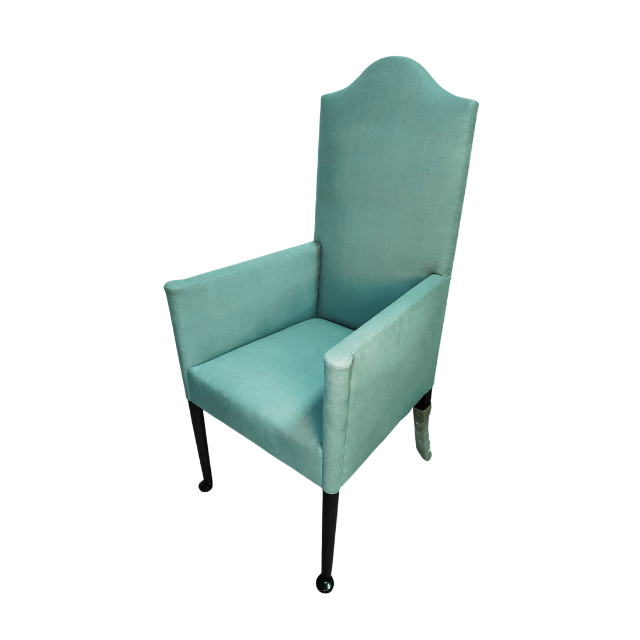 Vintage Mint Upholstered Accent Chair