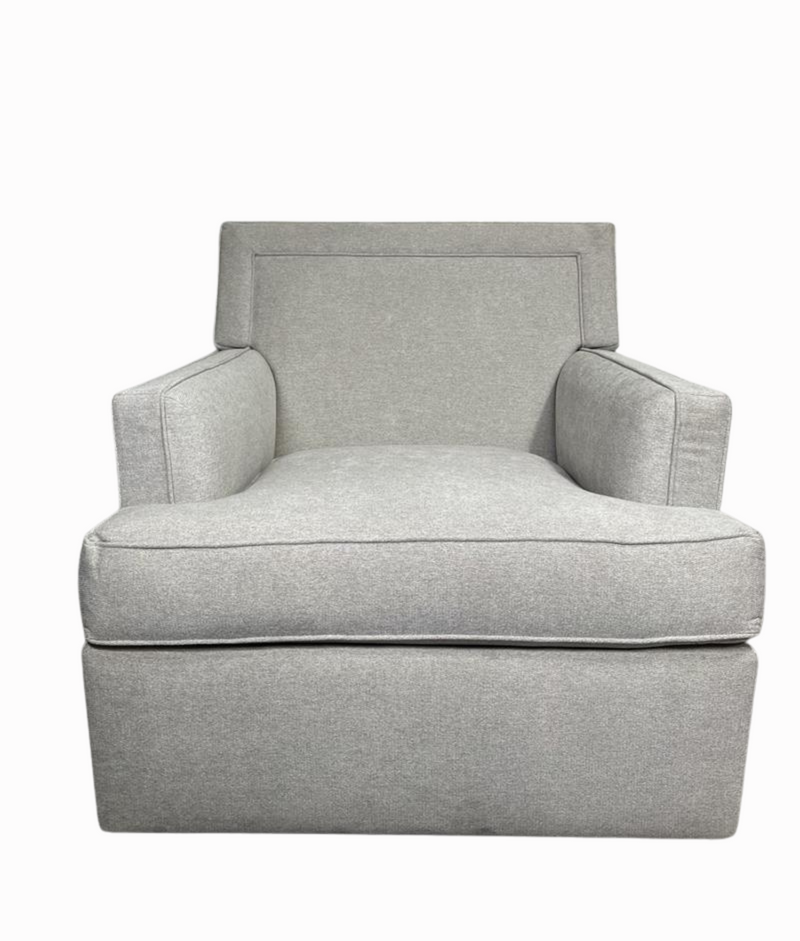 Track Arm Accent Chair in Oatmeal