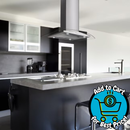 AKDY 30 inch Convertible 343-CFM Stainless steel Island Range Hood