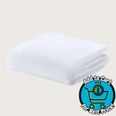 Purple Waterproof Mattress Protector White, Queen