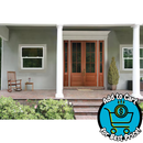 JELD-WEN V-2500 35-1/2-in x 35-1/2-in White Exterior White Interior Vinyl New Construction Single Hung Window Low-E