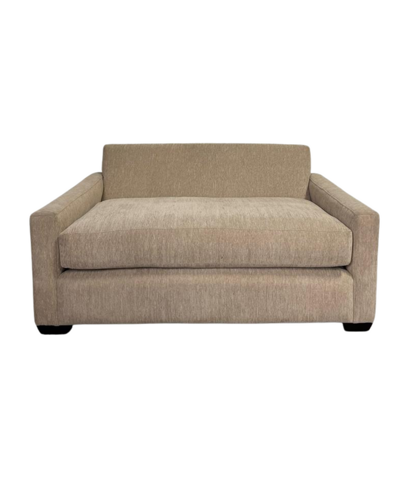 Sigla Furniture Modern Loveseat– Contemporary Low-Profile Design
