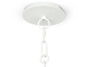 Palecek Miramar Chandelier, White