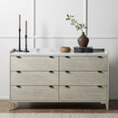 Four Hands Viggo 6 Drawer Dresser - Vintage White