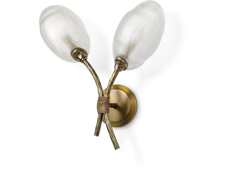 Palecek Terrence 2 Light Wall Sconce - Left