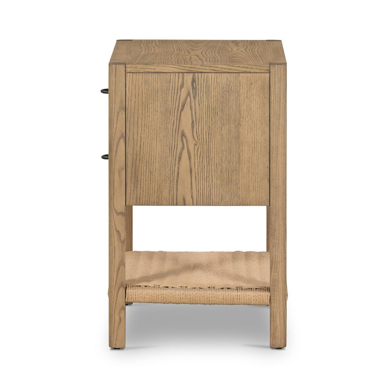 Four Hands Zuma Nightstand - Dune Ash