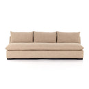 Four Hands Grant Armless Sofa – Heron Sand