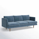 Kinwell 84" Albert Linen Blend Sofa