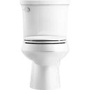 KOHLER Leeward The Complete Solution White Elongated 2-piece Toilet 12-in Rough-In Water Sense 1.28 GPF