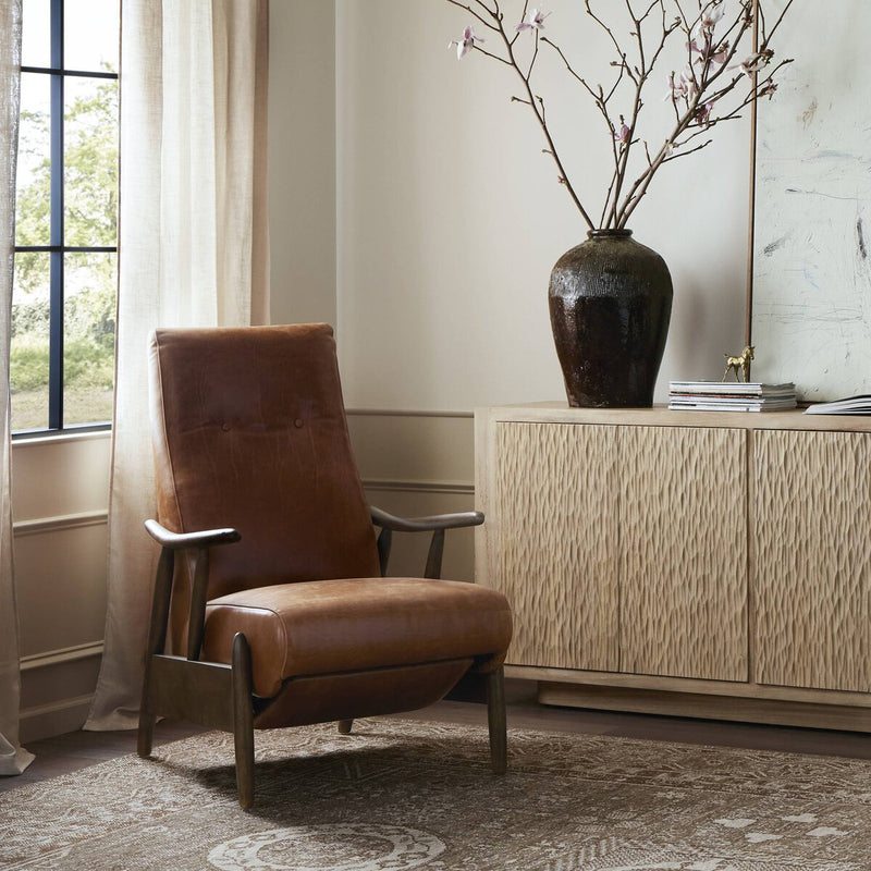 Four Hands Jarvis Recliner - Dakota Tobacco