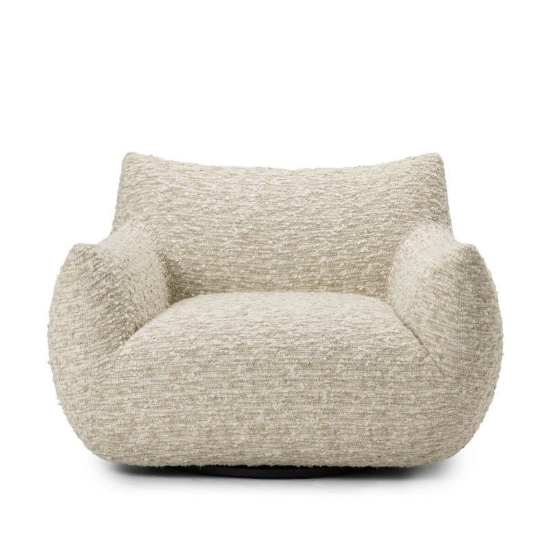 Four Hands Margot Swivel Chair - Solema Cream