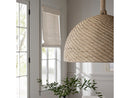 Palecek Wisteria Oversized Pendant, Whitewash