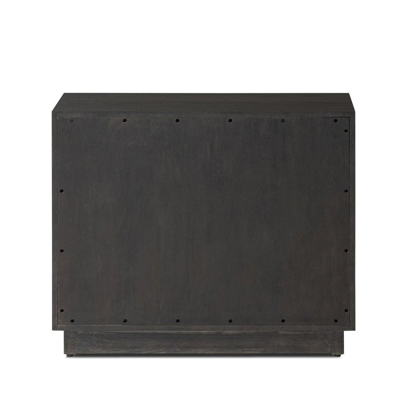 Four Hands Adolfo Nightstand - Modern Black Ash