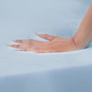 Mainstays 3 in Gel Memory Foam Mattress Topper, Full