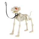 Skeleton Dog with Light Up Eyes, 4ft Height, Halloween