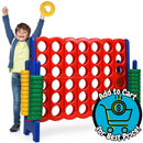 Costway Jumbo 4-to-Score 4 in A Row Giant Game Set Kids Adults Family Fun