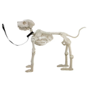 Skeleton Dog with Light Up Eyes, 4ft Height, Halloween